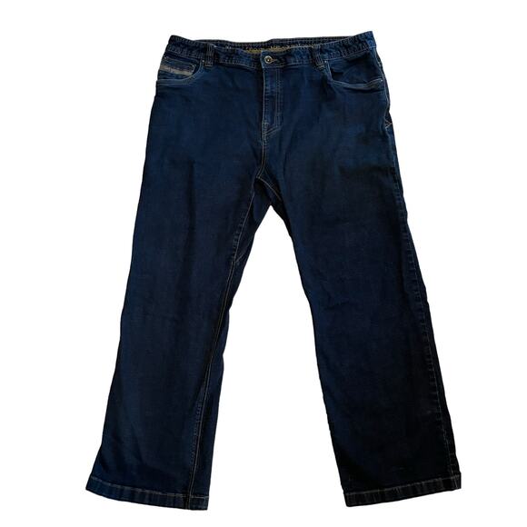 Prana Axiom Blue Mens Jeans Straight Organic Cotton Stretch Size 40x30 M41173002 - Picture 4 of 11